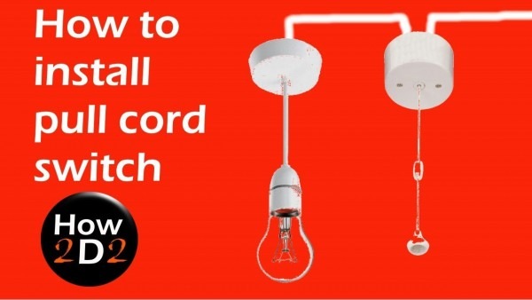 How To Install And Wire Pull Cord Switch