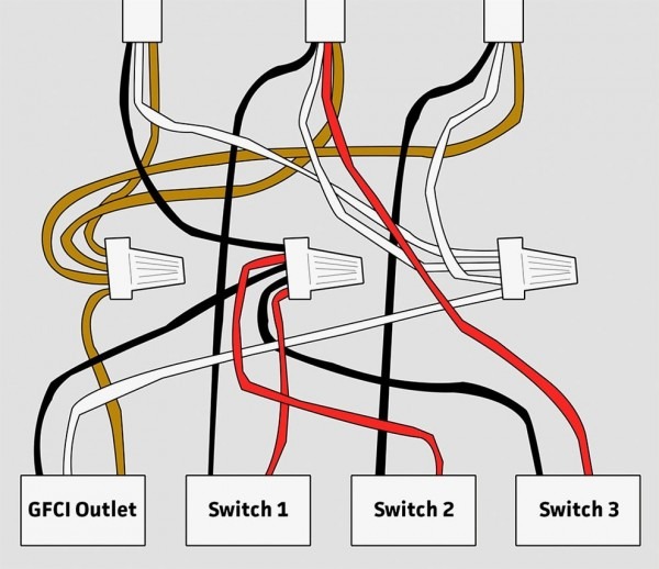 New Wiring Diagram Light Switch Outlet How To Wire A Simple And