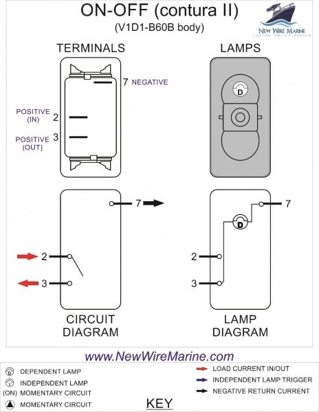 Carling Rocker Switch Wiring Diagram