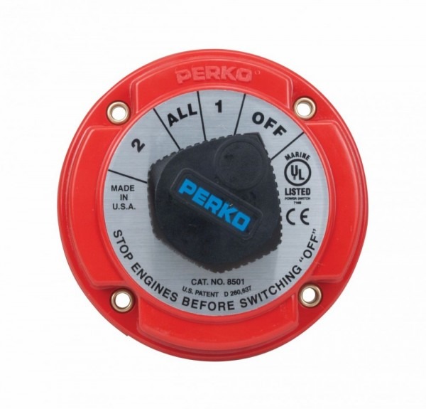 Perko Dual Battery Switch Off