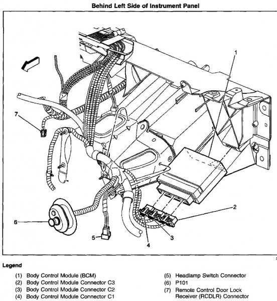 Headlight Wiring Diagram 02 Chevy Impala