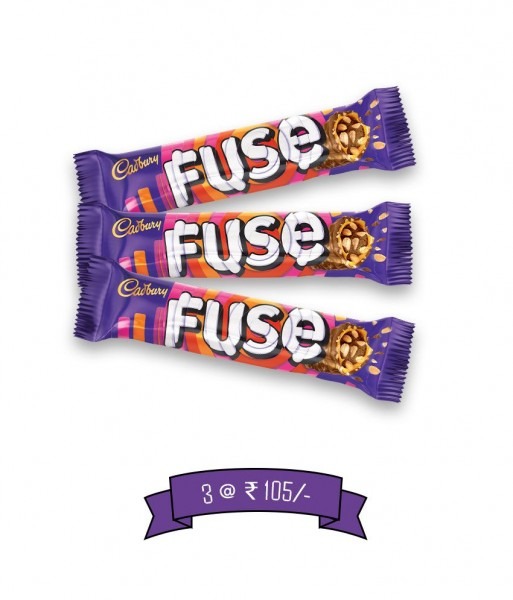 Buy Cadbury Fuse Milk Chocolate Bar 45 Gm Pack Of 3 At Best Prices