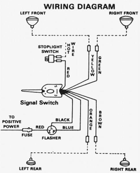 Signal Stat 900 Turn Wiring Diagram Universal Switch With For