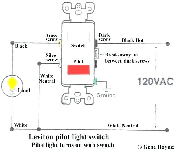 Leviton Single Pole Double Throw Switch Wiring Diagram