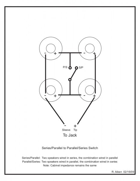 Speaker Wiring Diagram Series Parallel
