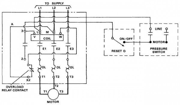 Manual Motor Starter Switch Wiring Diagram