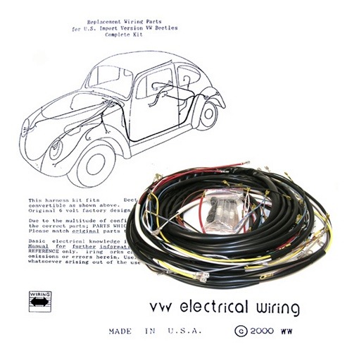 1974 Vw Bug Wiring Harness