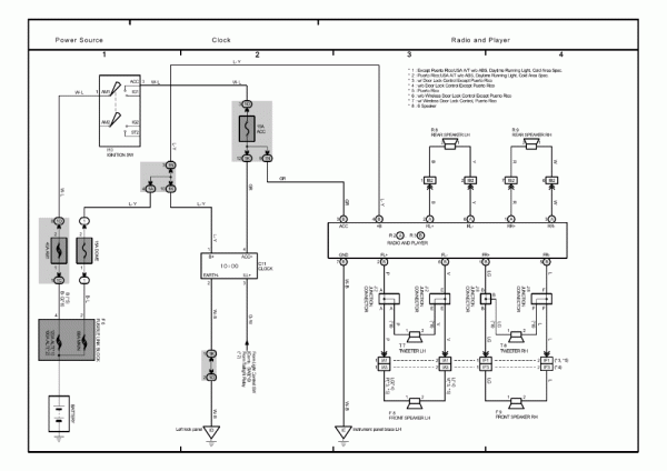 Wiring Diagram For 1999 Toyota Corolla