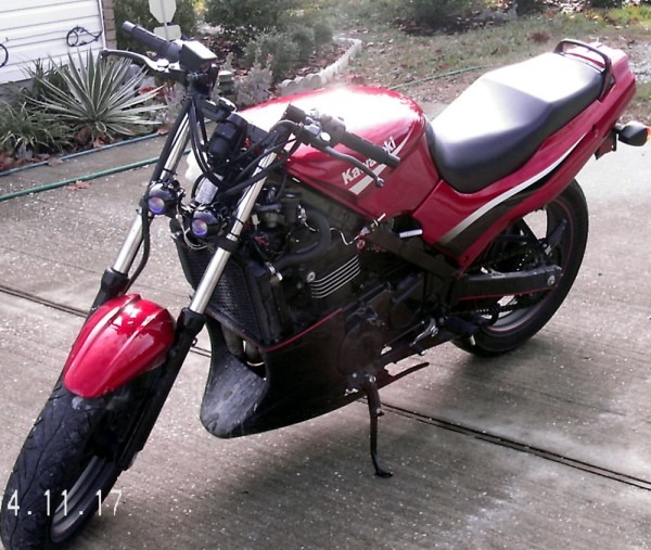 My Ex500, From Stock, To Streetfighter