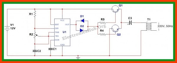 Dc To Ac Power Inverter Schematic
