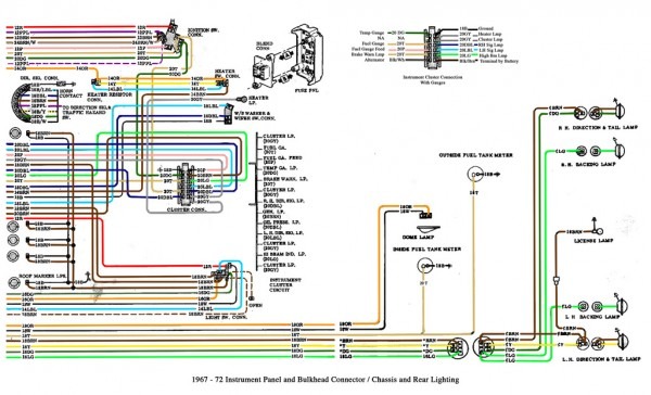 70 Chevy C10 Wiring Diagram