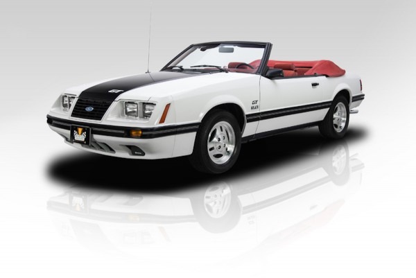 Low Mileage Mint Condition '84 Mustang Gt Convertible Is A Rare
