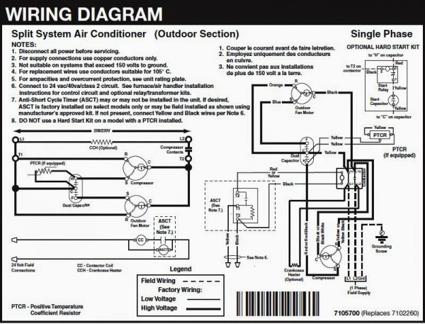 Air Conditioner Wiring Diagrams