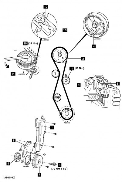 2000 Ford Focus Serpentine Belt Diagram â Simple Wiring Diagram