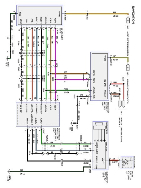 2013 Ford Explorer Radio Wiring Diagram