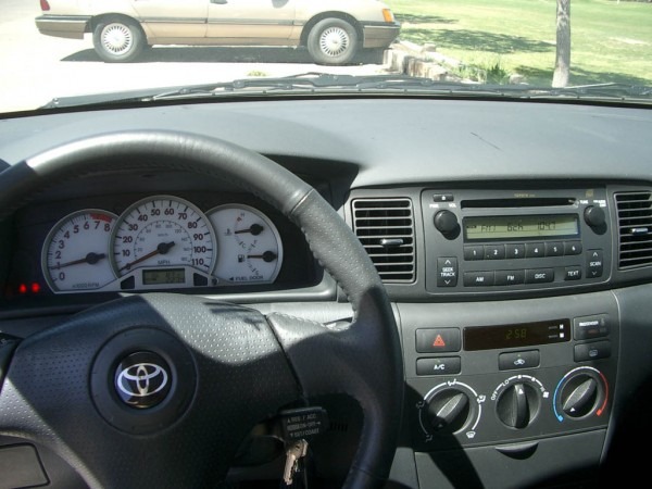 File 2005 Toyota Corolla S Dashboard Jpg