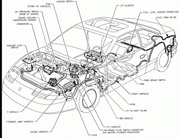 2003 Saturn L200 Engine Diagram