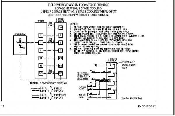 Trane Xl80 Wiring Diagram