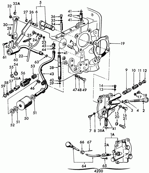 Ford 3000 Engine Diagram