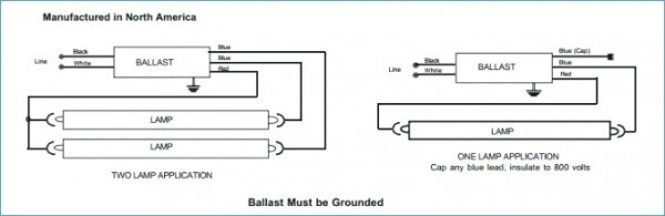 T8 Ballast Wiring Diagram