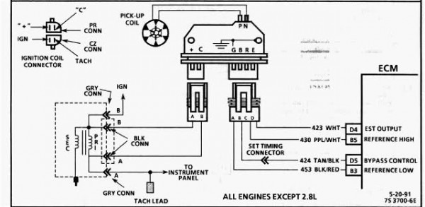 350 Chevy Hei Ignition Coil Wiring Diagram