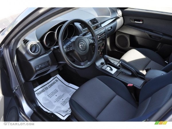Black Interior 2005 Mazda Mazda3 I Sedan Photo  49823844