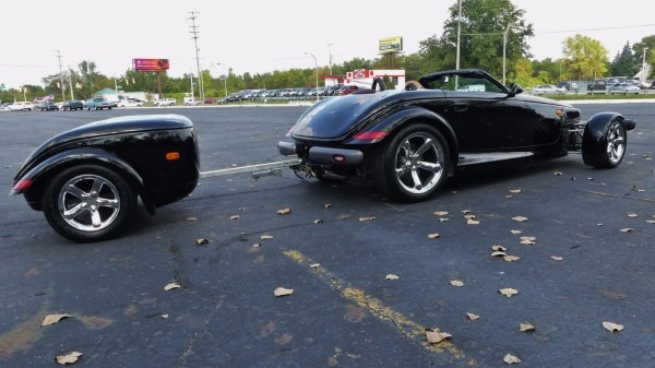 1999 Plymouth Prowler With Trailer Stock   503363