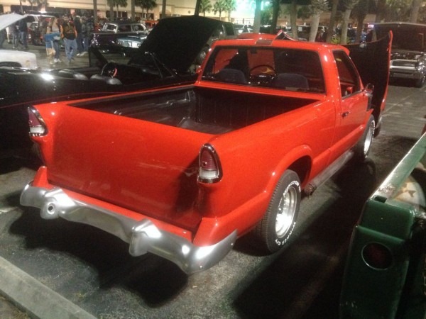 S10 With `55 Chevy Taillights & Rear Bumper!
