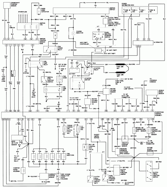 93 Ford Explorer Wiring Diagram