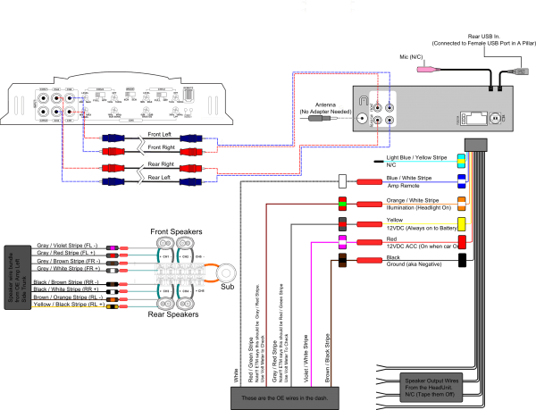 Jl Amp Wiring Diagram