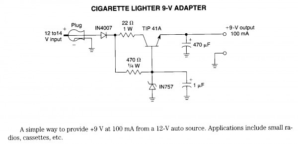 Wire Diagram For Cigarette Lighter