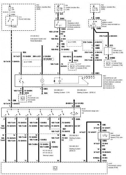 Wiring Diagram For 2002 Ford Focus