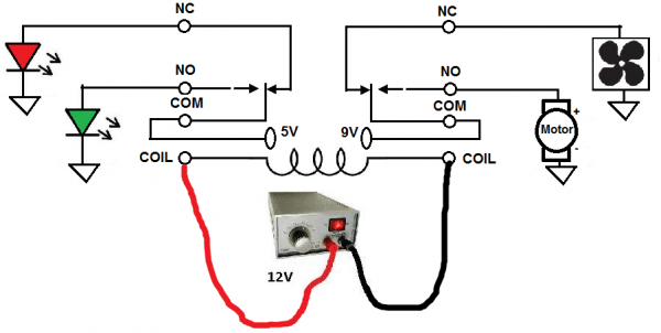 Dpdt Relay Wiring Diagram