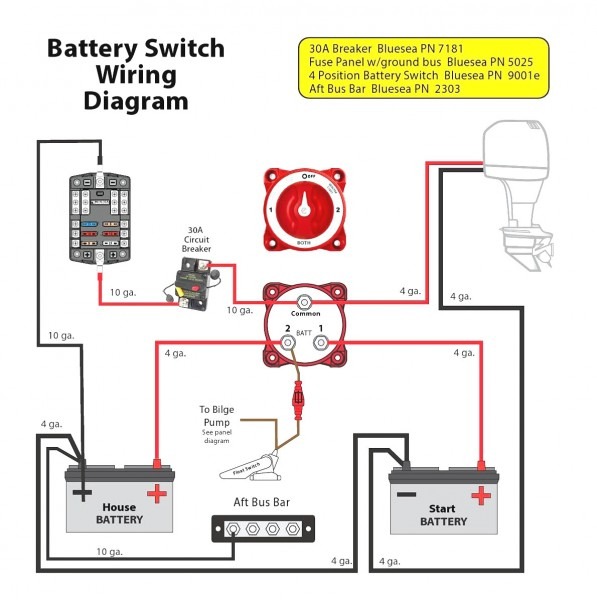 Switch Battery Diagram