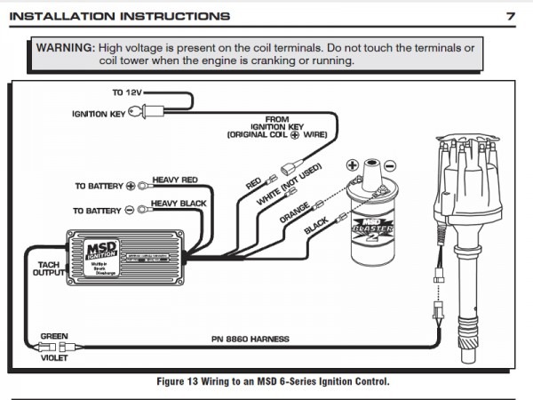 Msd6a Wiring Diagram For A