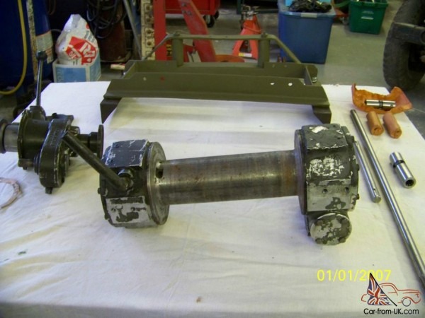 Rare Ramsey Military Model 50 Pto Winch Correct For Willys Jeep