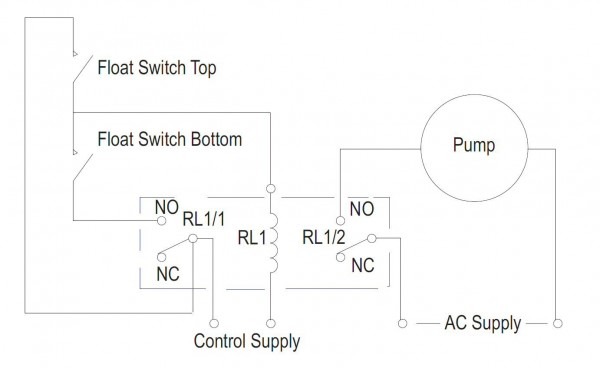 How To Create A Pump Control Circuit To Automatically Empty A Tank
