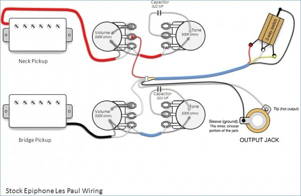 Epiphone Paul Wiring Diagram
