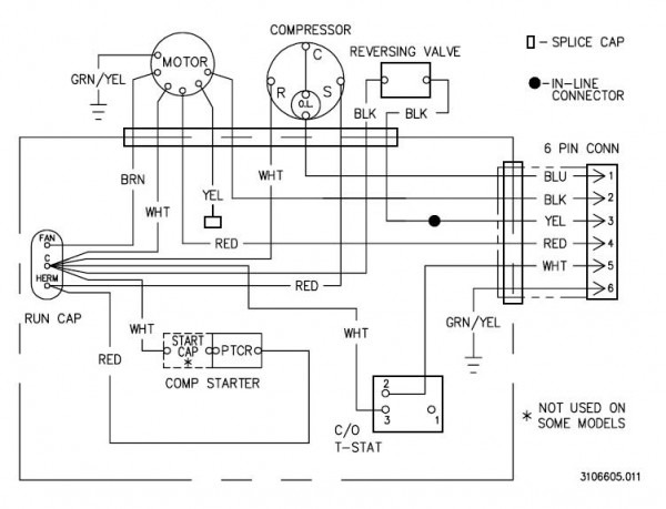 Typical Home Air Conditioner Wiring Diagram