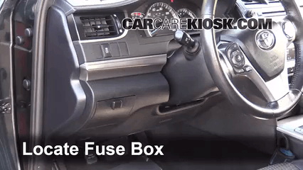 2013 Toyota Camry Fuse Box
