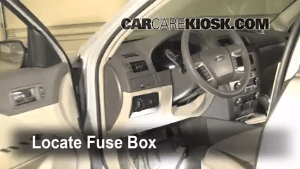 2012 Fusion Fuse Box