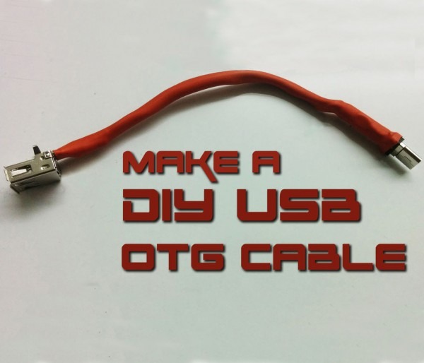 How To Make Usb Otg Cable  5 Steps (with Pictures)