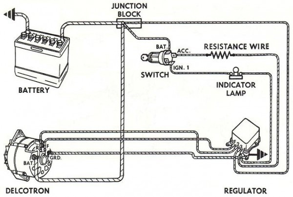 Delco Alternator Wiring Diagram