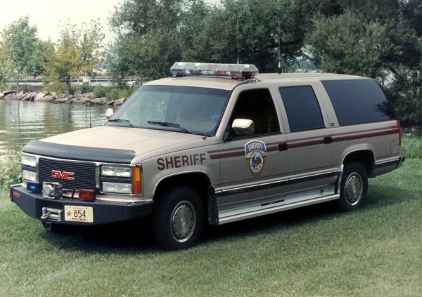 1992 Gmc Suburban Police