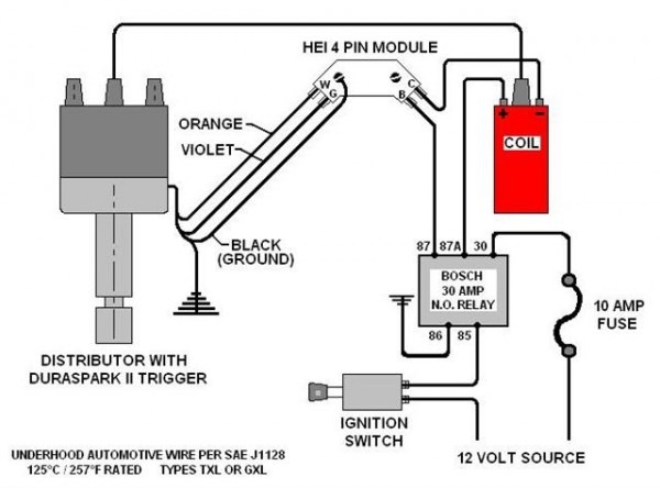 Distributor Wiring Along With Gm Distributor Wiring Diagram