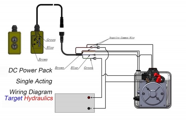 12v Hydraulic Pump Solenoid Wiring Diagram