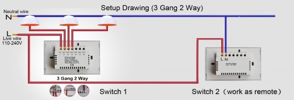1 Way Wiring Diagram Light Switch Wiring Diagram Way Wiring