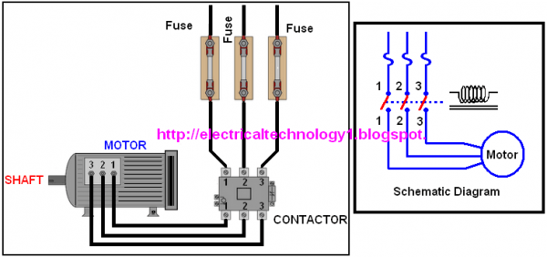 3 Phase Motor Connection Diagram