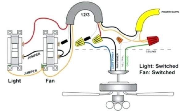 Harbor Breeze Ceiling Fans Switch Wiring Diagram