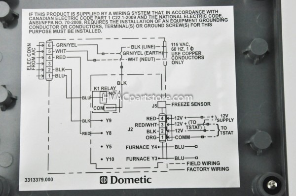 Duo Therm Thermosat Wiring Diagrams